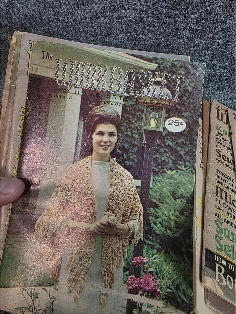 Vintage The Workbasket Magazine Lot of 45 Magazines 1960s 1970s 1980s